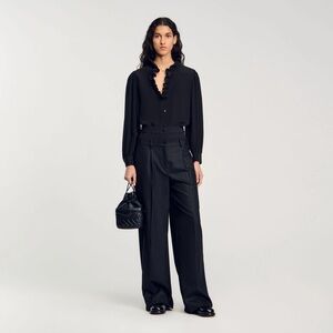 Sandro Lisandro Black Top